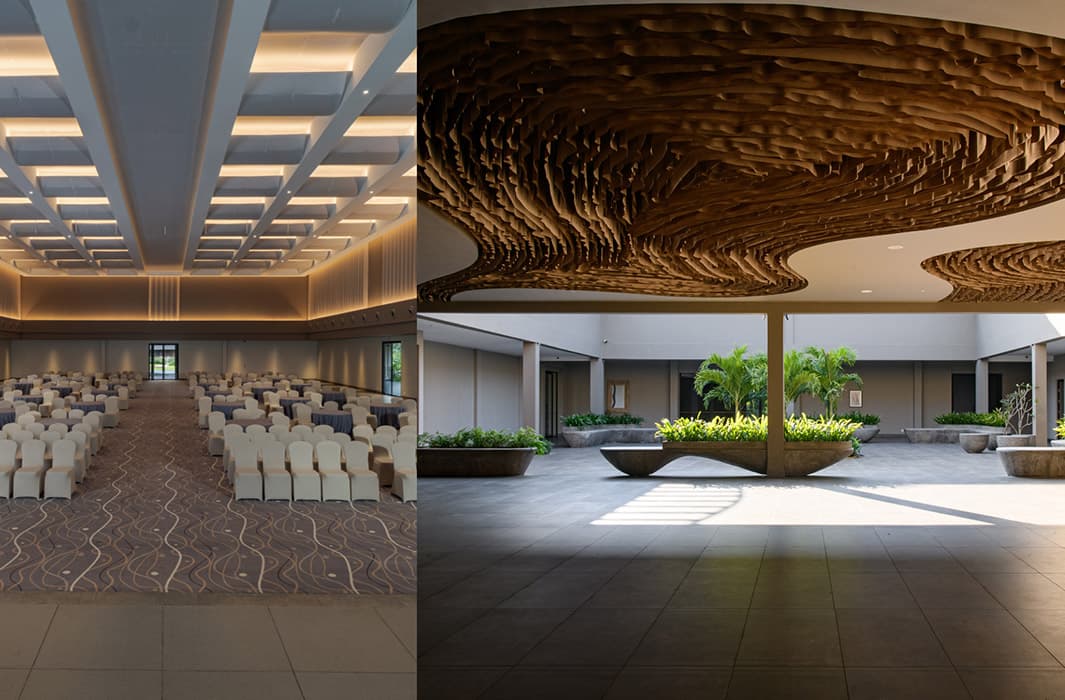 Hall 1 & Courtyard